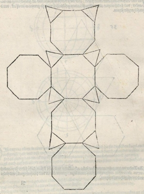 Netz - Hexaederstumpf