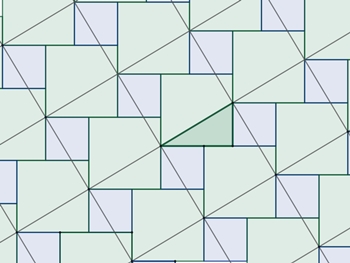 Pythagoras-Fliesenmuster