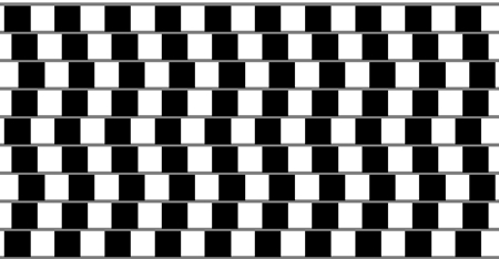 Caf Wall Illusion